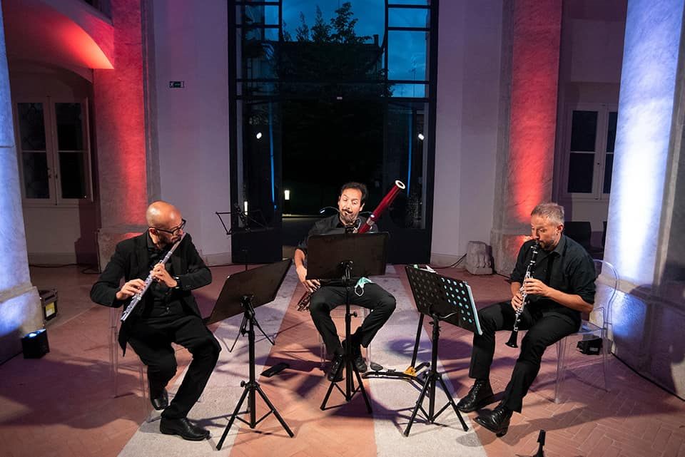 Il Trio Eccentrico in concerto: flauto, fagotto e clarinetto