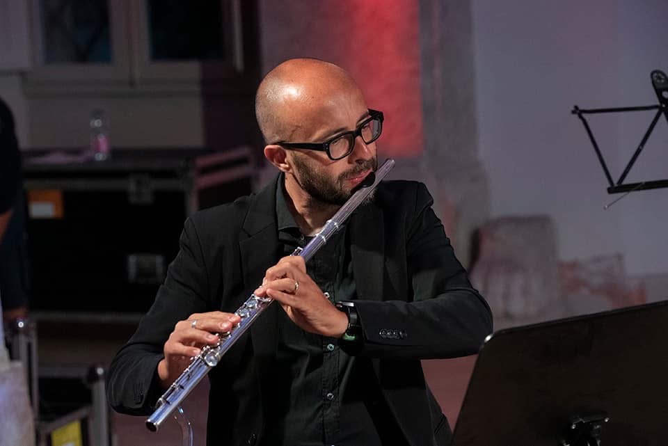 Massimo Ghetti al flauto
