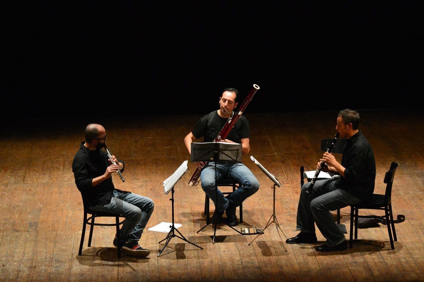 Il trio visto dall'alto