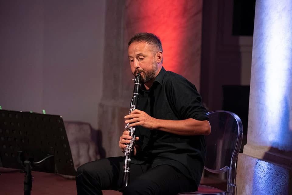 Alan Selva al clarinetto